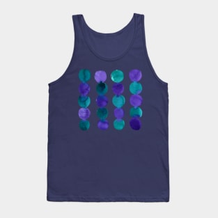 Watercolor Pop art bubbles Tank Top